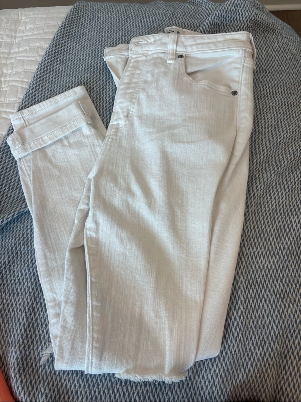Abercrombie & Fitch White Women's Jeans